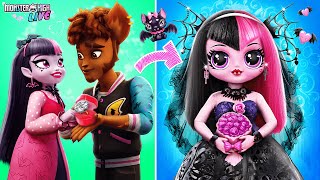 Monster High Draculaura Bruiloft 30 LOL OMG DIYs [upl. by Hoban]