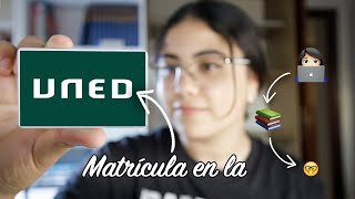 Cómo matricularse en la UNIVERSIDAD UNED online [upl. by Lajes393]