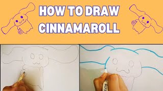 How To Draw Cinnamaroll Easy  2 Minutes Satisfying Drawing Video [upl. by Hedvah]