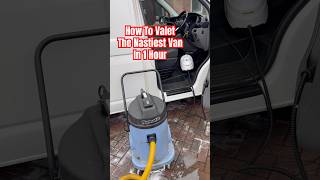 How To Valet Your Van  1 Hour Deep Clean Using Karcher Steamer shorts [upl. by Colline240]