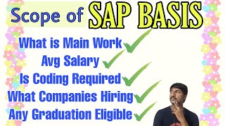 Can i Learn SAP BASIS  Responsibilities of SAP Basis Admin  is coding Required for SAP Basis [upl. by Preiser814]