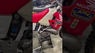 1994 Honda CR250 restoration build [upl. by Eissak]