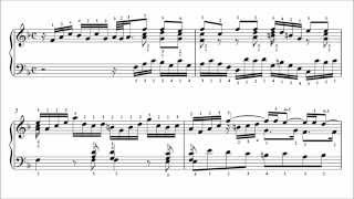 Bach Little Prelude in F Major BWV 928 Student Edition [upl. by Lawford]