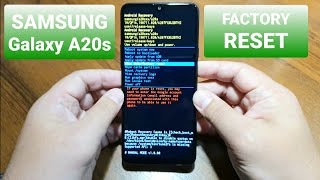 SAMSUNG GALAXY A20S SMA207FDS factory reset  сброс до заводских настроек [upl. by Atsillak]