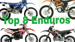 Top 8 Enduros der 50ccm Klasse [upl. by Nylirac]