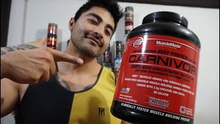 Carnivor LA MEJOR PROTEINA O LA PEOR 😱Proteína De Carne 😈 Luis Aguilar Fitness 🔥Musclemeds [upl. by Aiehtela]