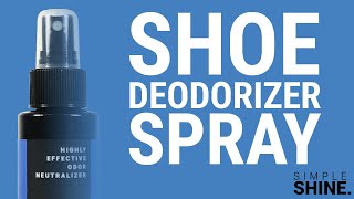 Premium Shoe Deodorizer Foot Spray  Shoe Spray Feet and Sweat  Extra Strength Odor Eliminator [upl. by Ranzini]