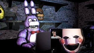 SFM FNAF Bonnie reacting to Ultimate Custom Night Trailer [upl. by Eugeniusz706]