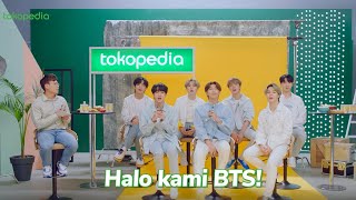 ENGINDO SUB BTS Tokopedia FULL Interview FULL HD  TURN ON CC [upl. by Ardnassela]