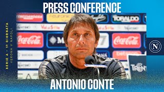 LIVE  La conferenza stampa di Mister Antonio Conte alla vigilia di Hellas Verona  Napoli [upl. by Greiner]