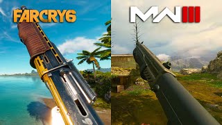 Far cry 6 VS Call of Duty  Modern Warfare III  Reload Comparison 4K [upl. by Nee]