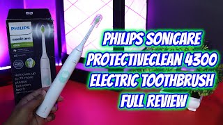 Philips Sonicare ProtectiveClean 4300 Electric Toothbrush with Sonic Technology [upl. by Carree]