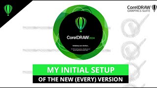 CorelDRAW tipsamptricks  New CorelDRAW 2024  my initial setup [upl. by Can]