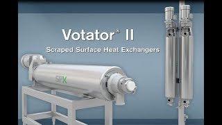 Votator II Scraped Surface Heat Exchanger Animation  WCB [upl. by Lorenzo71]