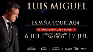 Luis Miguel  Tour 2024 Madrid 672024 [upl. by Rodablas]