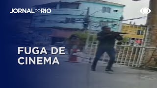 Miliciano é perseguido por traficantes em Bangu [upl. by Aicatsue]