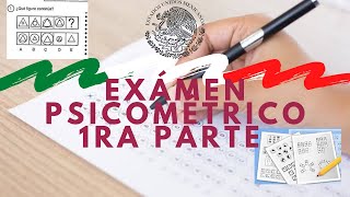 EXAMEN PSICOMÉTRICO😱📝SEDENA  SEMAR  1RA PARTE 💂🏻‍♂️ [upl. by Goodill623]