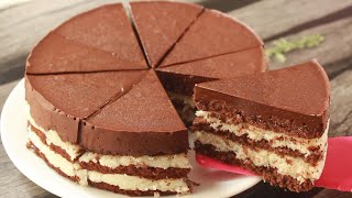 Chocolate Bounty Cake Recipe without Oven  Chef Hafsa  Hafsas Kitchen [upl. by Meer]