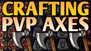 Crafting GODLY AF BERSERKER AXES  Diablo 2 Resurrected [upl. by Skipper]