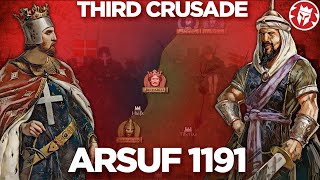 Arsuf 1191  Third Crusade DOCUMENTARY [upl. by Paviour]