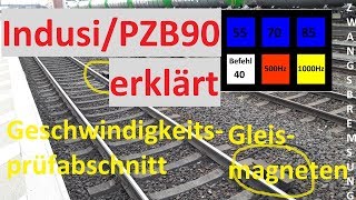 Indusi und PZB 90 für Interessierte und Dummies erklärt  Alex E [upl. by Yerhcaz]