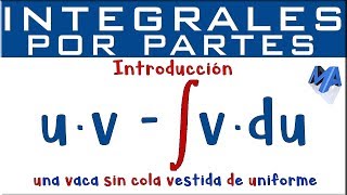 Integración por partes  Introducción [upl. by Isteb412]