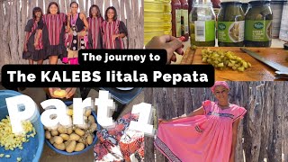 The journey to Iitala Pepata  The Kalebs Iitala Pepata part 1  Mrs Kaleb [upl. by Eimmot356]