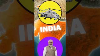 country With most attack helicopters india defence [upl. by Ttenaej]