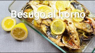 Besugo al horno [upl. by Enilauqcaj601]