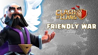 Friendly War ClashofClans krsnaclan coc giftedbysupercell hammerjam [upl. by Howe]