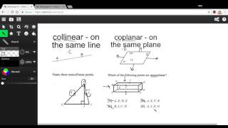 Collinear and Coplanar Points [upl. by Mcclary526]