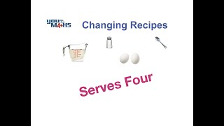 Ratios  Changing Recipes [upl. by Dibru743]