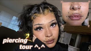 piercing tour  pain rating and experience [upl. by Ailehpo]