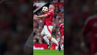 Wayne Rooney scores Free kick Goal vs Celtic Legends vs Manchester united Legends [upl. by Tychonn90]