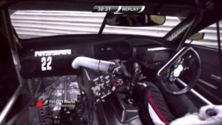 Crash Stefan Mücke vs Richard Westbrook  GT1 Silverstone 2011 [upl. by Netsruk]