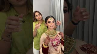 Miliye humari pyaari c bride Kirtika se❤️youtube youtubeshorts sakshigupta [upl. by Nyrek343]