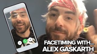 FaceTiming with All Time Lows Alex Gaskarth [upl. by Aokek656]