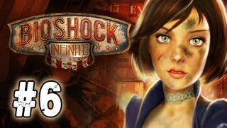 Bioshock Infinite Walkthrough  Part 6 Shotgun Power Ultra Lets Play Commentary [upl. by Sillig]