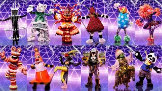 THE MASKED SINGER UK SEASON 3 ALL REVEALS [upl. by Asserak]