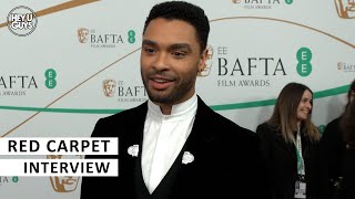 RegéJean Page  BAFTAs 2023 Red Carpet Interview  Bridgerton Dungeons amp Dragons [upl. by Mcclenon]