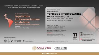 11 de abril de 2024 Seminario permanente izquierdas latinoamericanas en debate Miradas desde el [upl. by Ellives432]