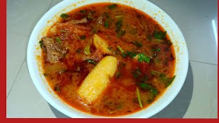 Hyderabadi Gosht Arvi Ka Sherva Recipe  Arvi Gosht Ka Sherva [upl. by Eecyaj]