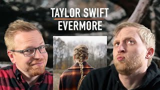 I made my friend listen to Taylor Swift again  Evermore Reaction [upl. by Arreip]