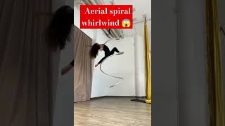 music aerial aerialwirlwindaerialphotography aerialyoga aerialsilks viral reel [upl. by Rannug155]