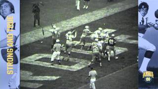 1971 vs Purdue The Genuflect Play  125 Years of Notre Dame Football  Moment 013 [upl. by Esinev]