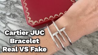 Cartier JUC Bracelet Real VS Fake ❌  Learn How To Spot The Differences [upl. by Leehar]