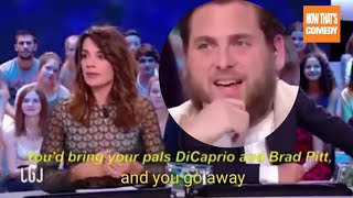 Hollywood being rude to JONAH HILL Compilation [upl. by Llewkcor]