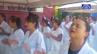 Coro Estamos de fiesta con Jesús  Bautismos IDMJI España  Septiembre 2016 [upl. by Ehr]