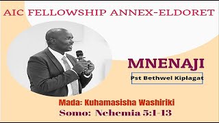 23062024  AIC FELLOWSHIP ANNEX  ELDORET KISWAHILI ONLINE SERVICE [upl. by Corie]