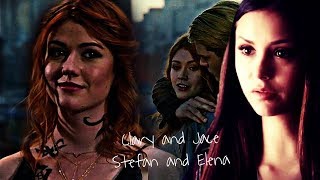 ✘ Jace amp Clary  Stefan amp Elena » Я люблю тебя как в самых попсовых мотивах  xHayley Mikaelson [upl. by Eenehs]